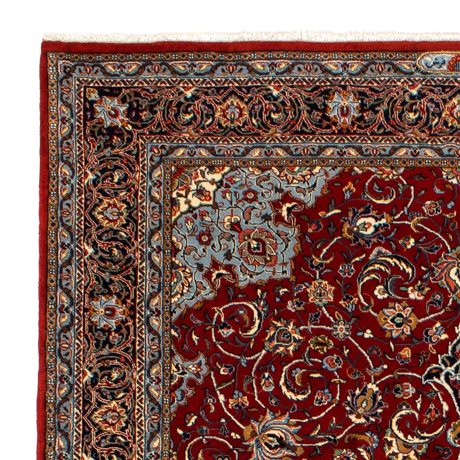 Alfombra persa - Real - 312 x 214 cm - rojo oscuro
