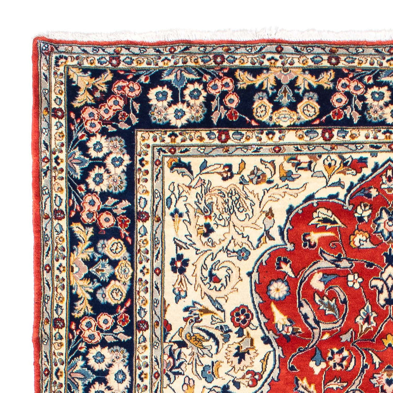 Alfombra persa - Real - 330 x 202 cm - rojo oscuro