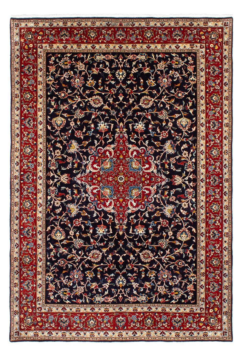 Alfombra persa - Real - 302 x 202 cm - azul oscuro