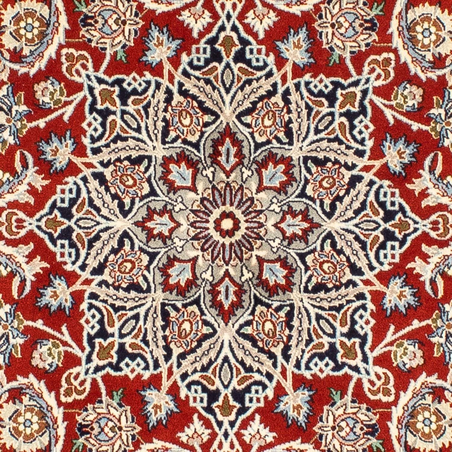 Alfombra persa - Real - 300 x 207 cm - rojo oscuro