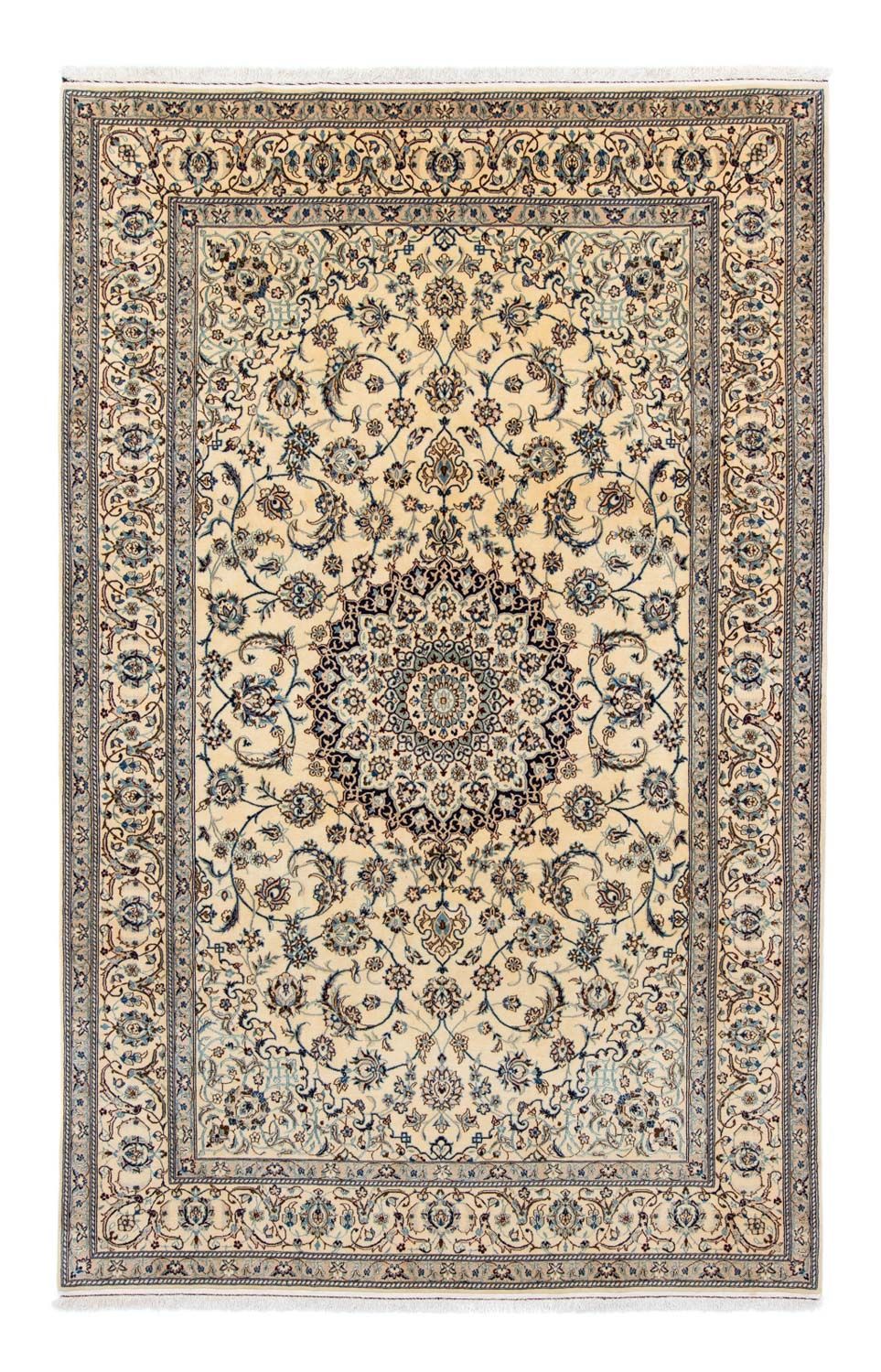 Alfombra Persa - Nain - Real - 310 x 202 cm - beige