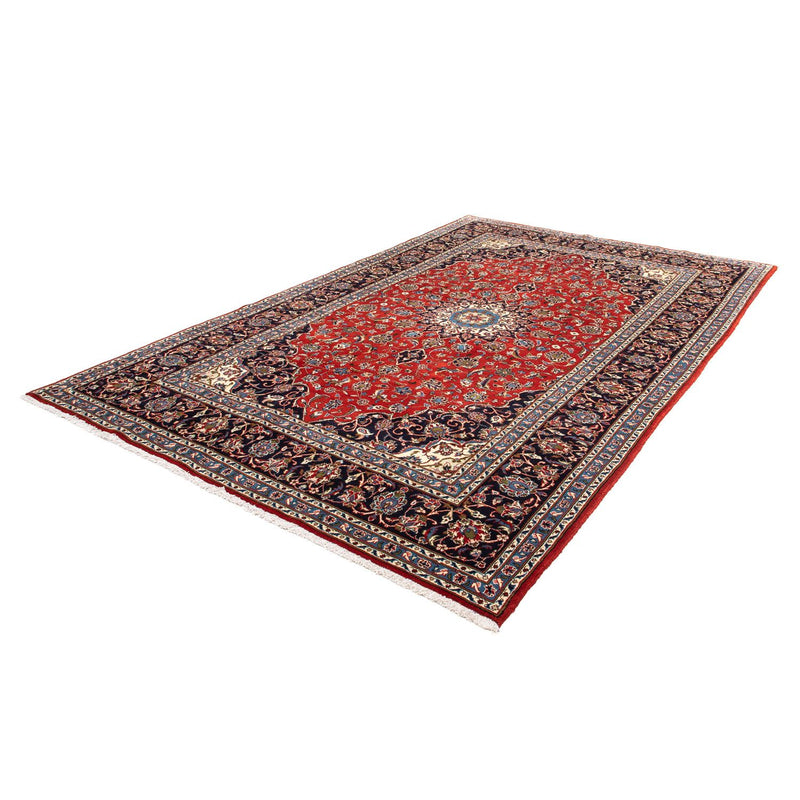 Alfombra persa - Real - 321 x 202 cm - rojo oscuro