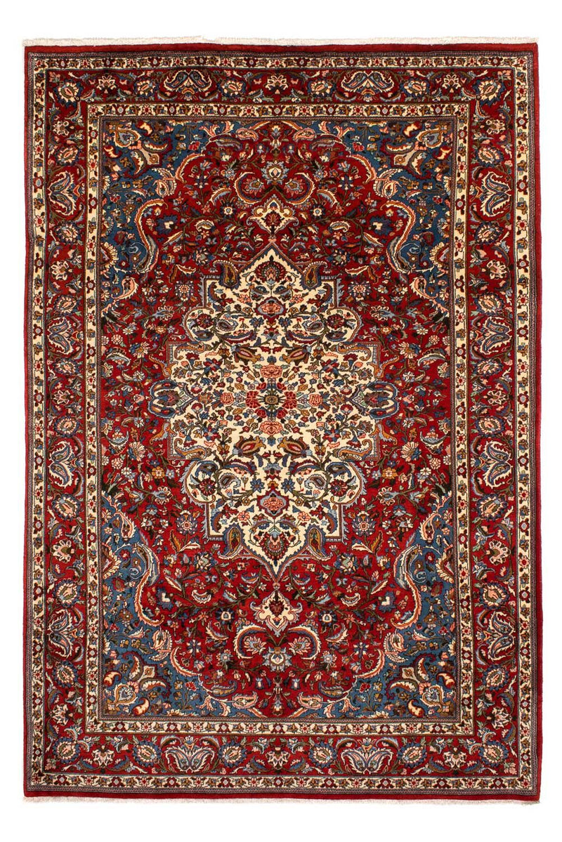 Alfombra persa - Nómada - 297 x 200 cm - rojo oscuro