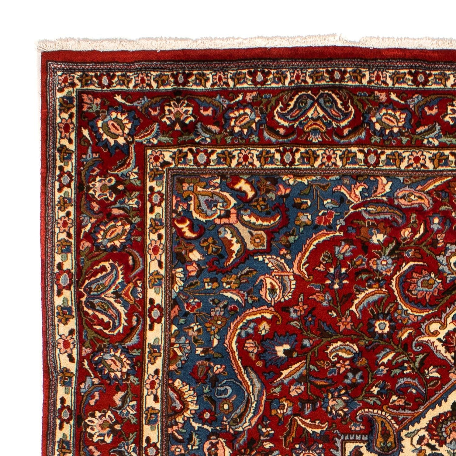 Alfombra persa - Nómada - 297 x 200 cm - rojo oscuro