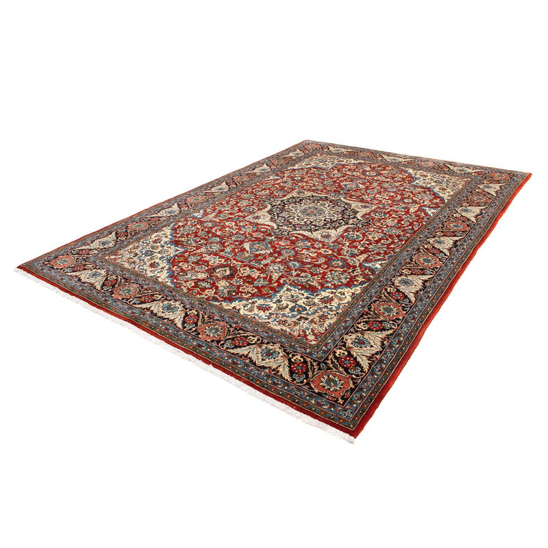 Alfombra persa - Keshan - 300 x 205 cm - rojo oscuro