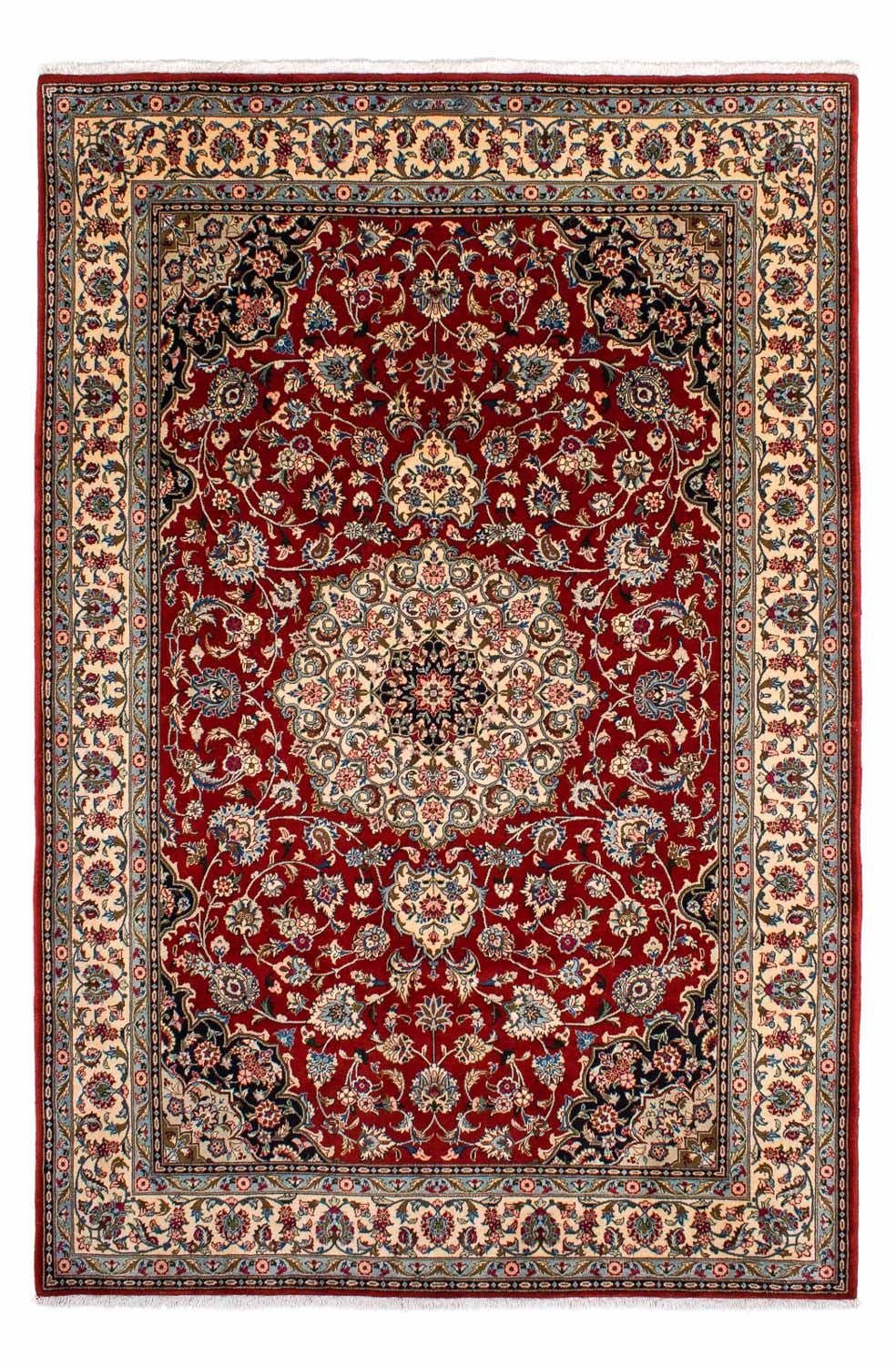Alfombra persa - Clásica - 295 x 200 cm - rojo oscuro