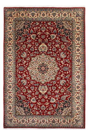 Alfombra persa - Clásica - 295 x 200 cm - rojo oscuro