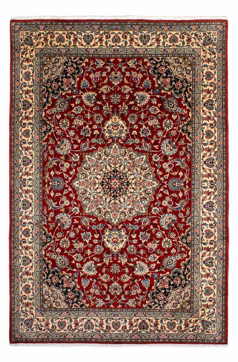 Alfombra persa - Clásica - 295 x 200 cm - rojo oscuro