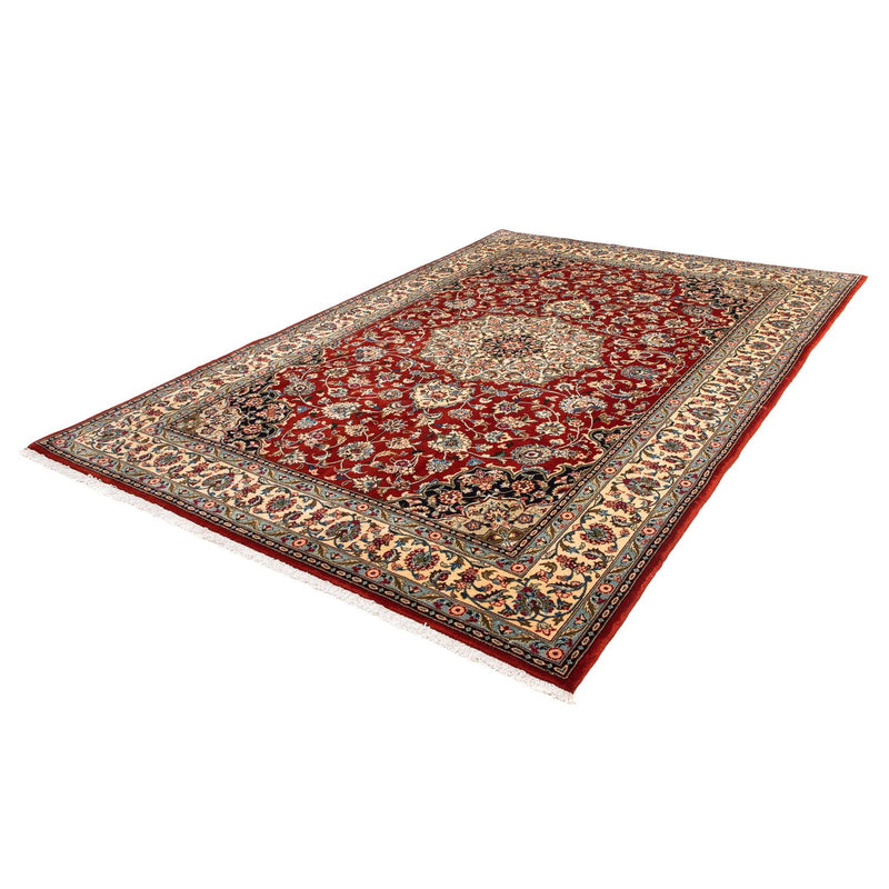 Alfombra persa - Clásica - 295 x 200 cm - rojo oscuro