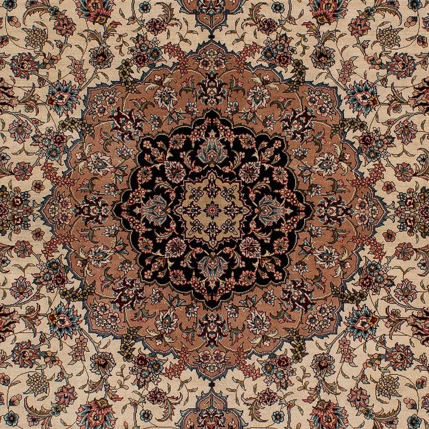 Alfombra de seda - Seda china - 183 x 122 cm - rojo oscuro