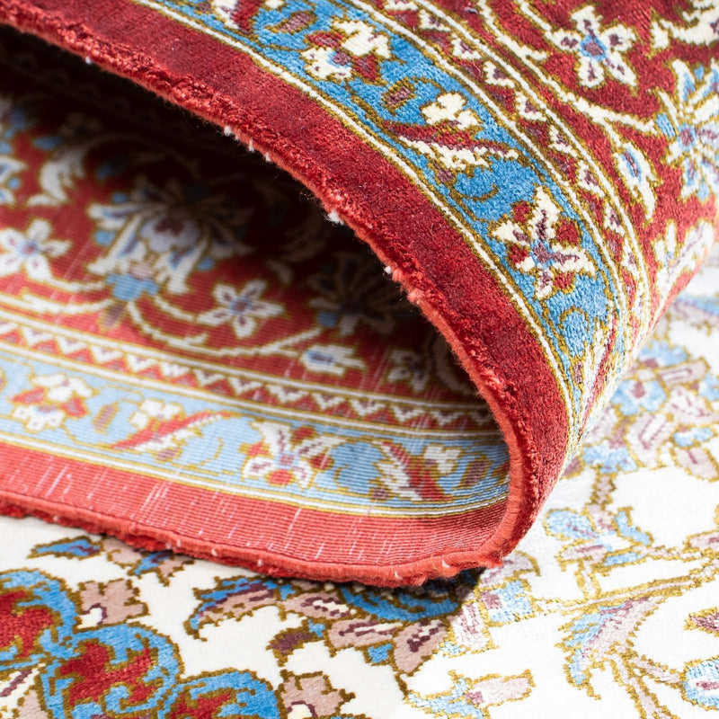 Alfombra persa - Ghom - 118 x 80 cm - beige