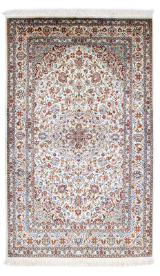 Alfombra persa - Ghom - 163 x 98 cm - beige
