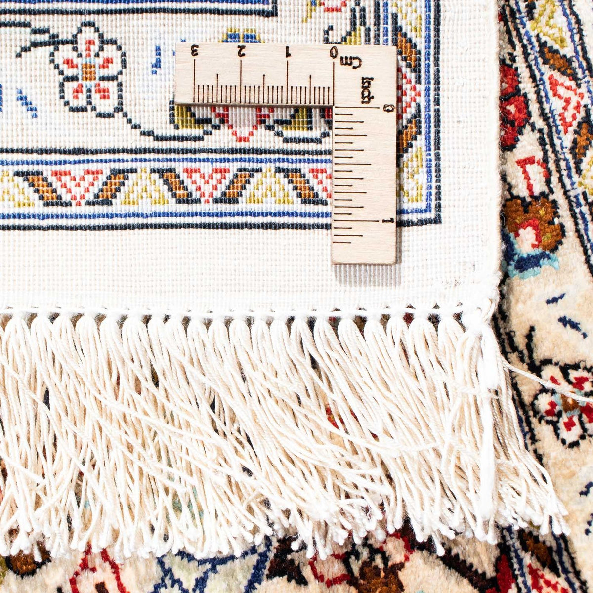 Alfombra persa - Ghom - 163 x 98 cm - beige