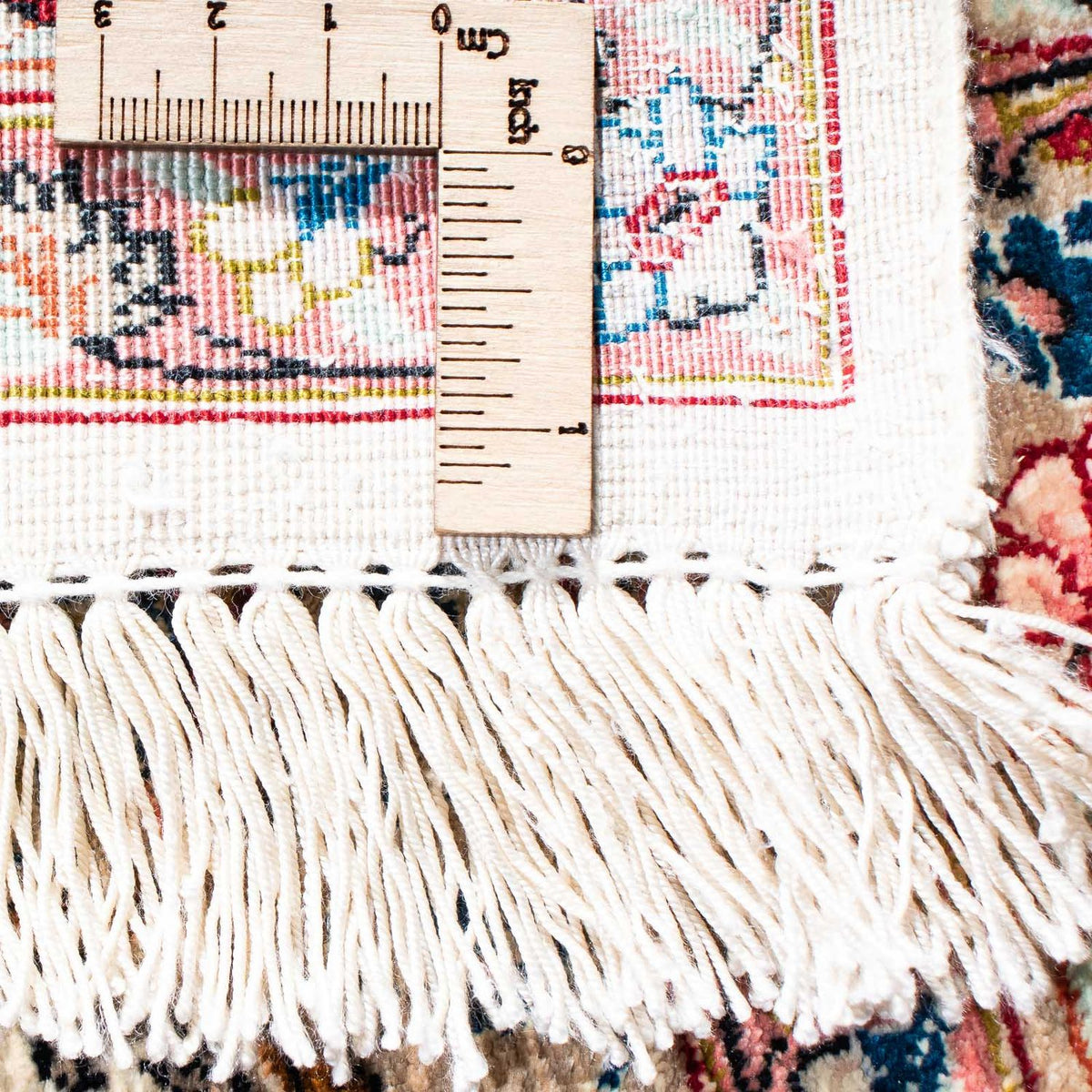 Alfombra persa - Ghom - 120 x 80 cm - beige