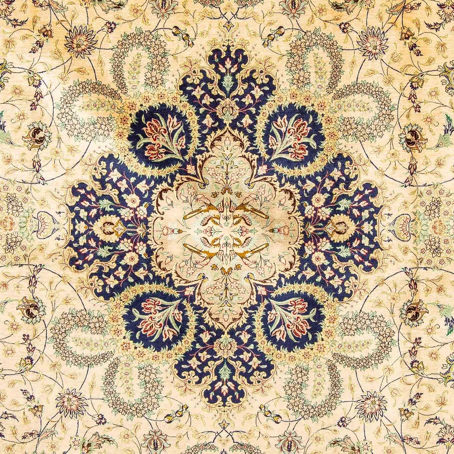 Alfombra persa - Ghom - 324 x 198 cm - beige