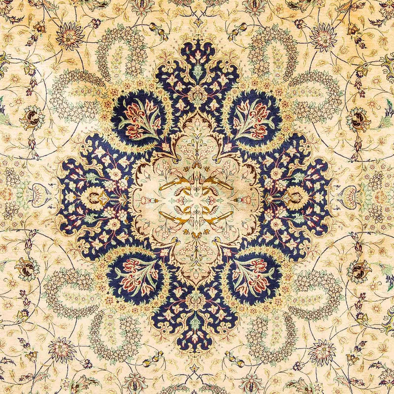 Alfombra persa - Ghom - 324 x 198 cm - beige