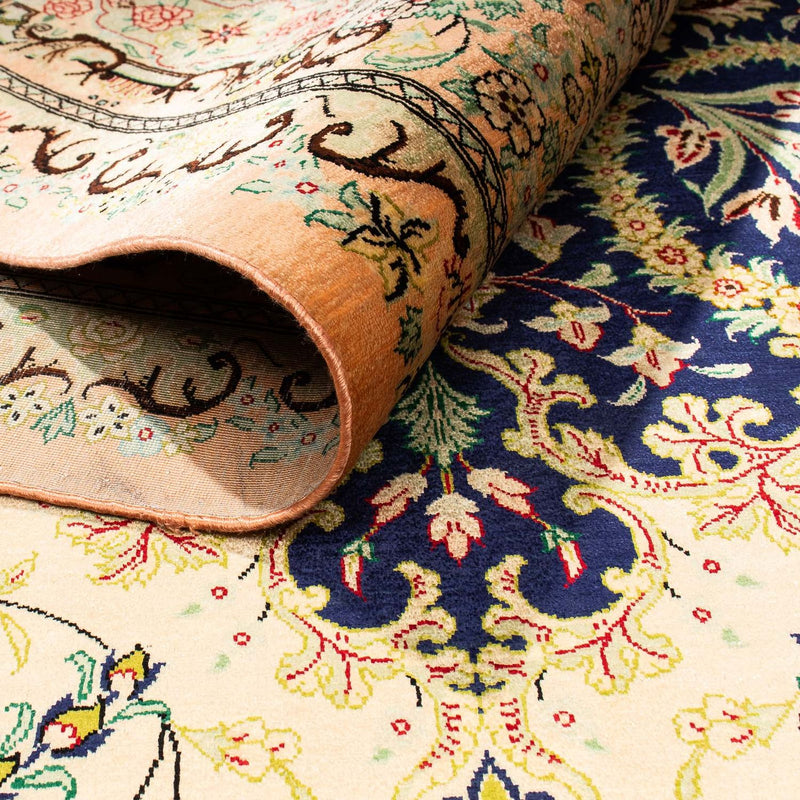 Alfombra persa - Ghom - 324 x 198 cm - beige