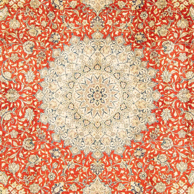 Alfombra persa - Ghom - 296 x 196 cm - óxido