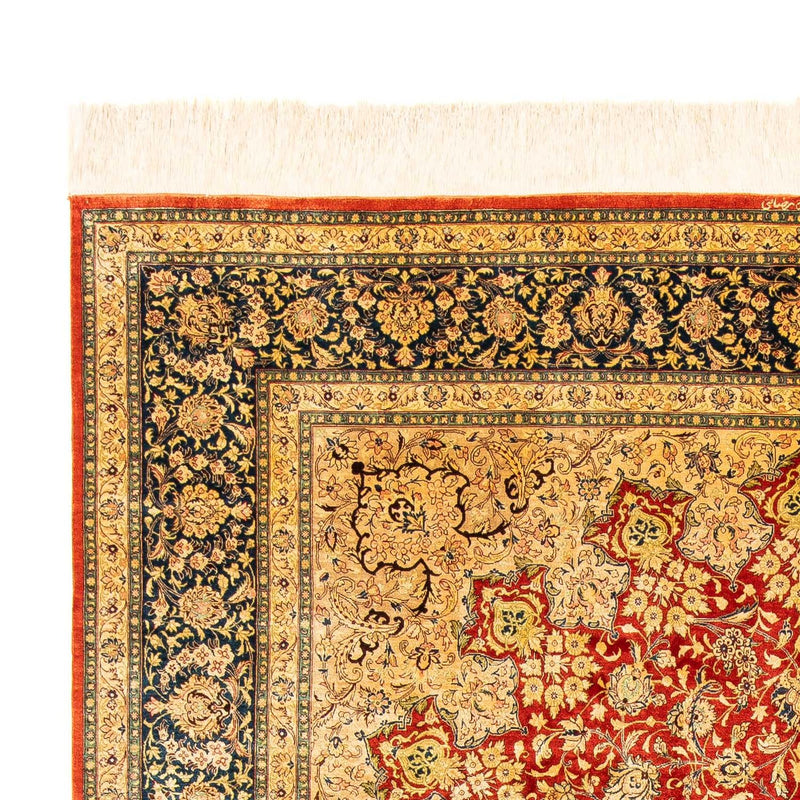 Alfombra persa - Ghom - 296 x 196 cm - óxido