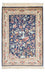 Alfombra persa - Ghom - 110 x 77 cm - azul oscuro