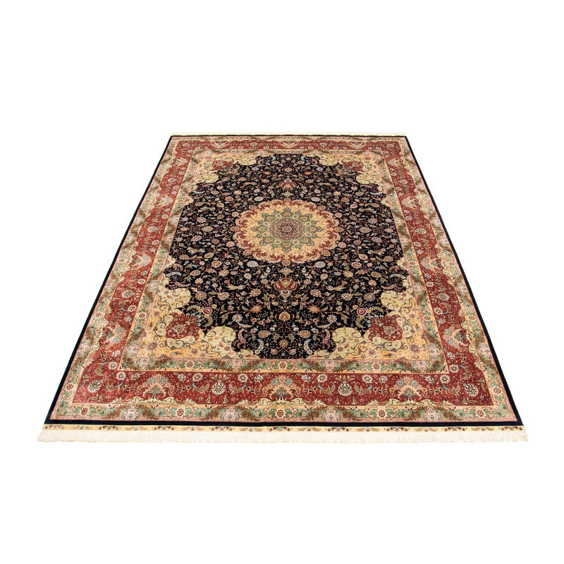 Alfombra oriental - Hereke - 402 x 303 cm - rojo oscuro