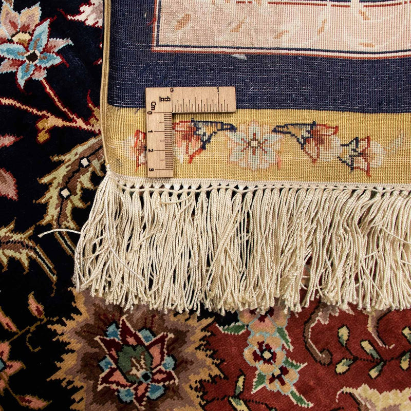Alfombra oriental - Hereke - 402 x 303 cm - rojo oscuro