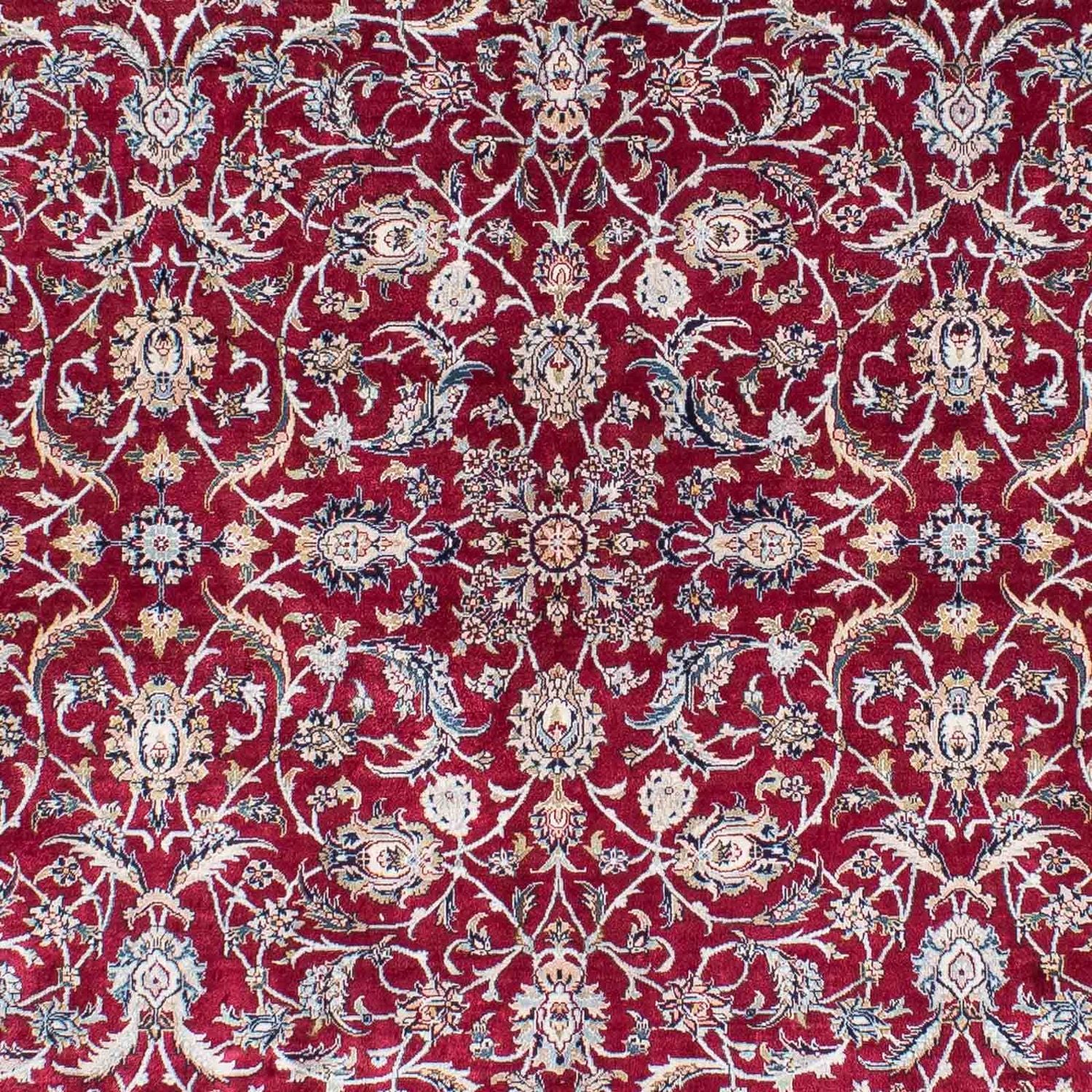 Alfombra oriental - Hereke - 246 x 170 cm - rojo oscuro