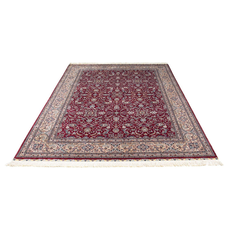 Alfombra oriental - Hereke - 246 x 170 cm - rojo oscuro