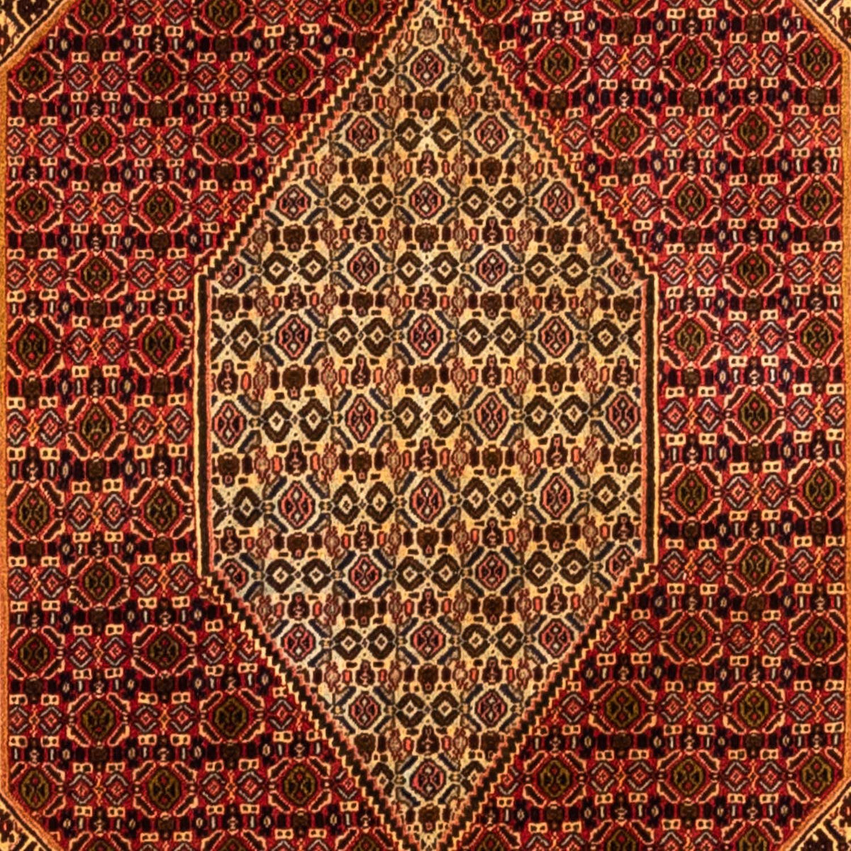 Alfombra persa - Clásica - 293 x 195 cm - beige