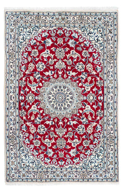 Alfombra Persa - Nain - Real - 172 x 110 cm - rojo