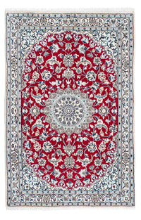 Alfombra Persa - Nain - Real - 172 x 110 cm - rojo