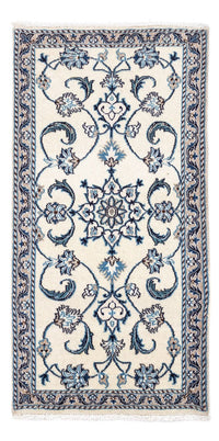 Alfombra persa - Nain - 135 x 69 cm - beige