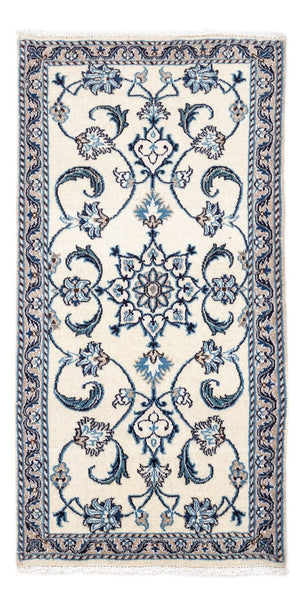 Alfombra persa - Nain - 135 x 69 cm - beige