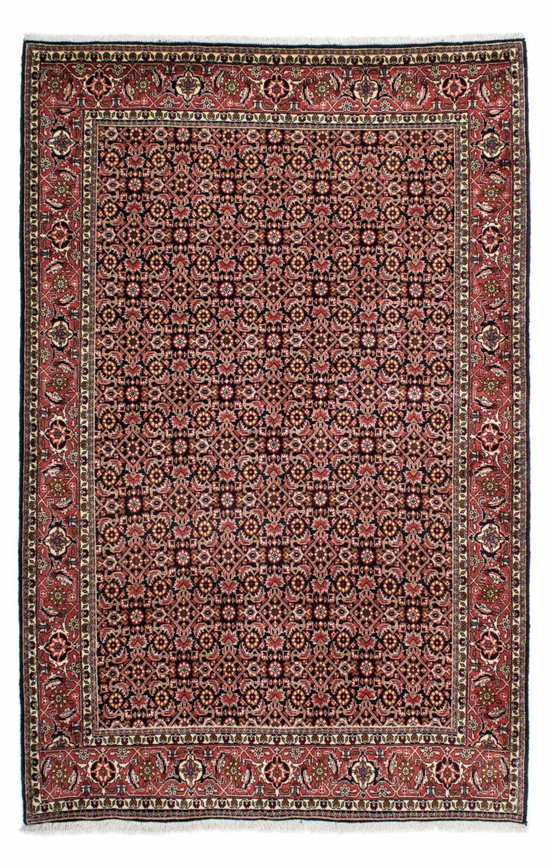 Alfombra persa - Bidjar - 217 x 141 cm - azul oscuro