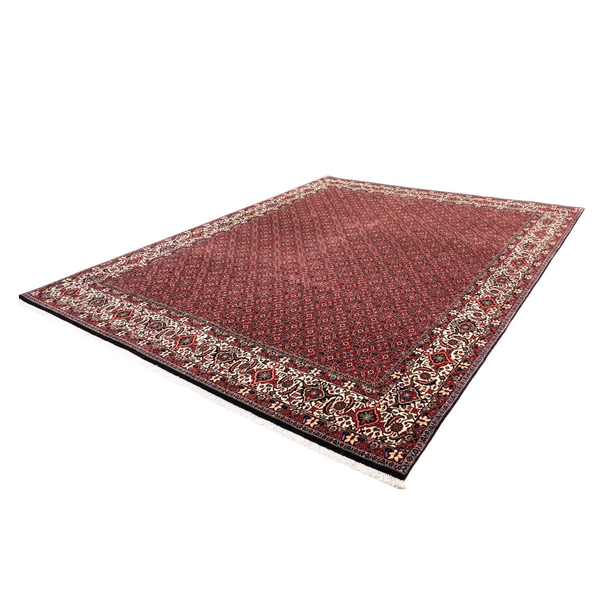Alfombra persa - Bidjar - 331 x 254 cm - rojo