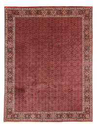Alfombra persa - Bidjar - 381 x 298 cm - rojo oscuro