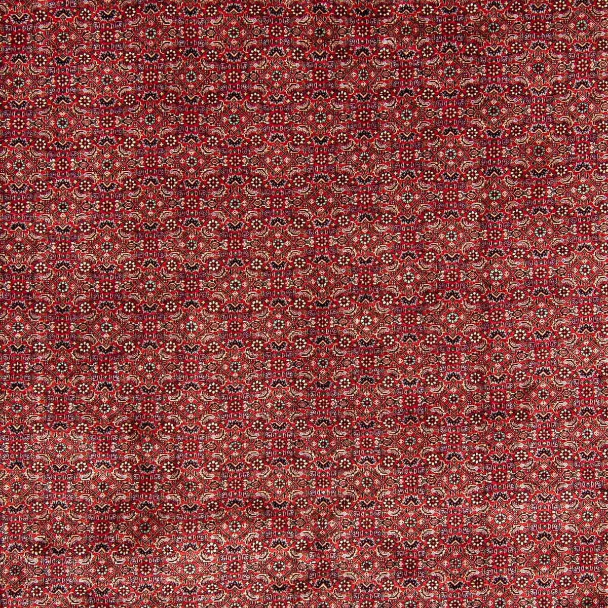 Alfombra persa - Bidjar - 381 x 298 cm - rojo oscuro