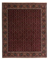 Alfombra persa - Bidjar - 252 x 206 cm - rojo oscuro