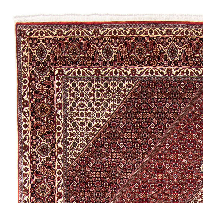Alfombra persa - Bidjar - 357 x 250 cm - rojo claro