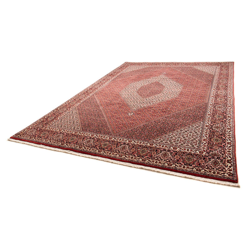 Alfombra persa - Bidjar - 357 x 250 cm - rojo claro