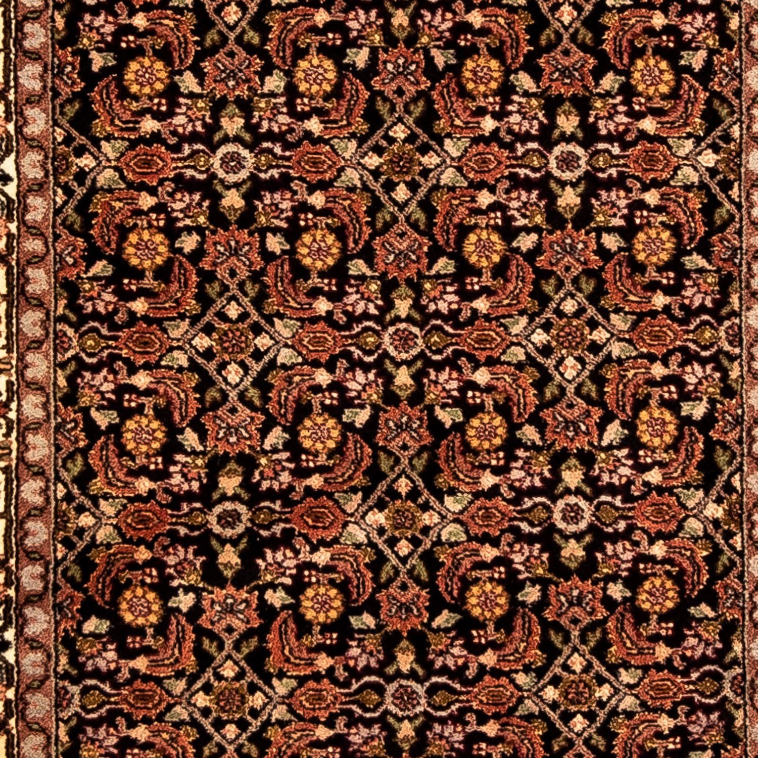 Alfombra de pasillo Alfombra persa - Bidjar - 298 x 82 cm - multicolor