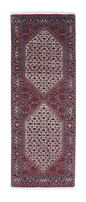 Alfombra de pasillo Alfombra persa - Bidjar - 203 x 73 cm - azul oscuro