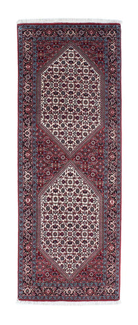 Alfombra de pasillo Alfombra persa - Bidjar - 203 x 73 cm - azul oscuro