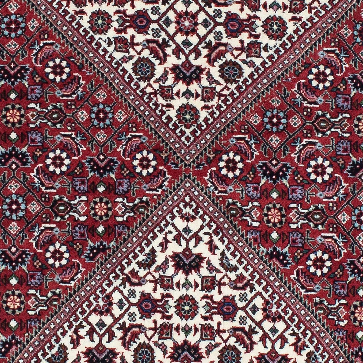 Alfombra de pasillo Alfombra persa - Bidjar - 203 x 73 cm - azul oscuro