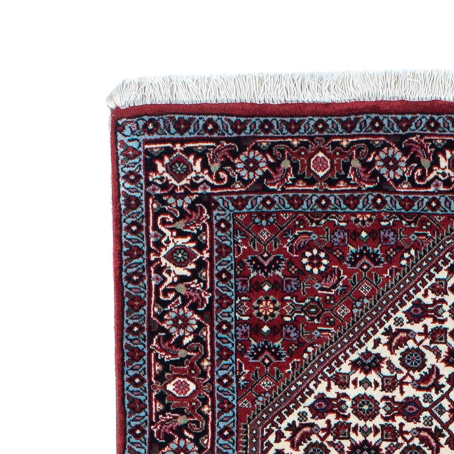 Alfombra de pasillo Alfombra persa - Bidjar - 203 x 73 cm - azul oscuro