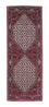 Alfombra de pasillo Alfombra persa - Bidjar - 199 x 73 cm - rojo oscuro
