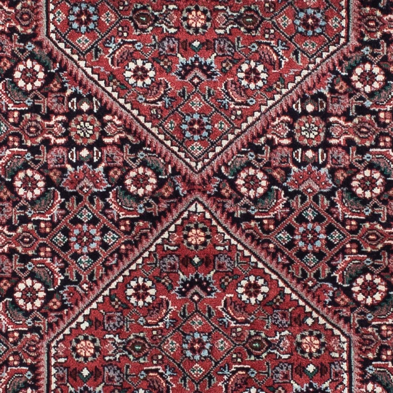 Alfombra de pasillo Alfombra persa - Bidjar - 200 x 70 cm - azul oscuro