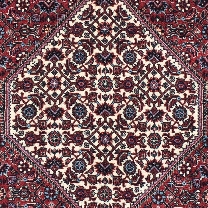 Alfombra de pasillo Alfombra persa - Bidjar - 198 x 75 cm - rojo