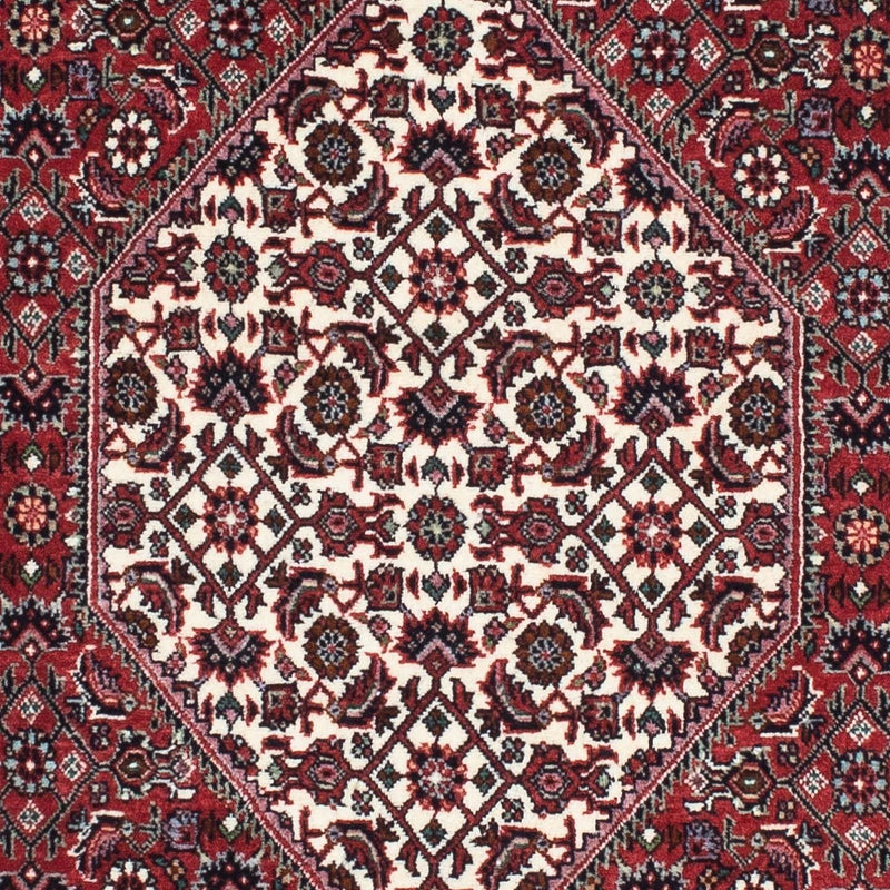 Alfombra de pasillo Alfombra persa - Bidjar - 197 x 74 cm - rojo