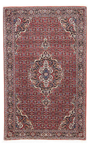 Alfombra persa - Bidjar - 172 x 110 cm - rojo claro